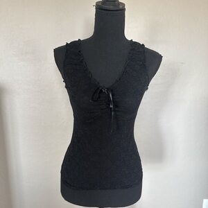 Brandy Melville Black Lace Camisole